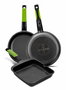 Bra Grill Prior 28 cm Verde y Negro